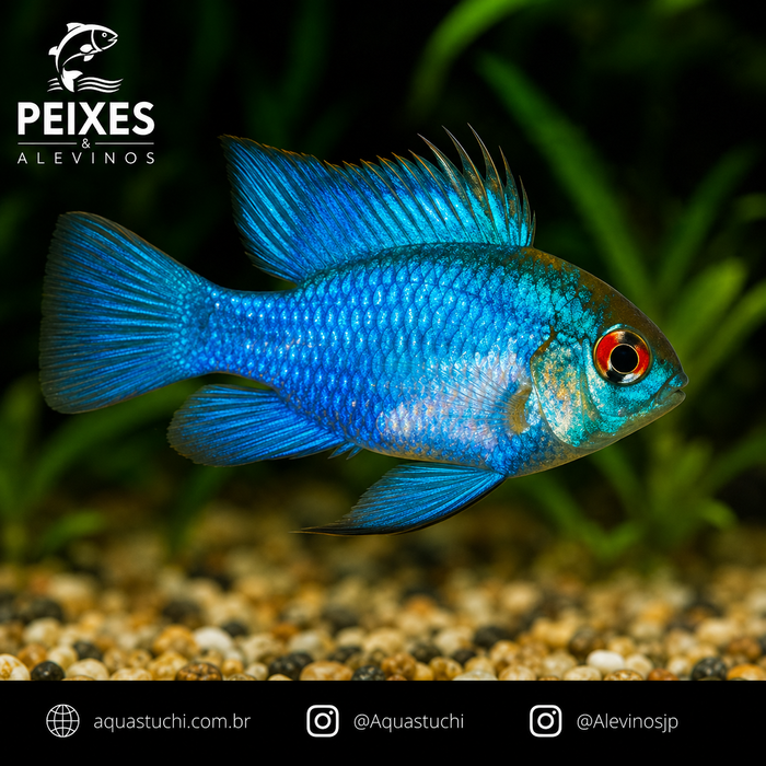 Ramirezi Electric Blue 2-4cm