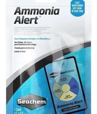 Seachem Ammonia Alert Teste Amônia