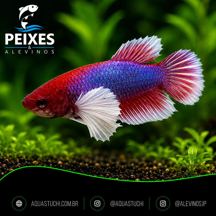Betta Fêmea Dumbo 2-4cm