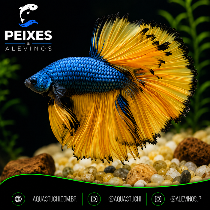 Betta Macho Mustard Gas 3-6cm