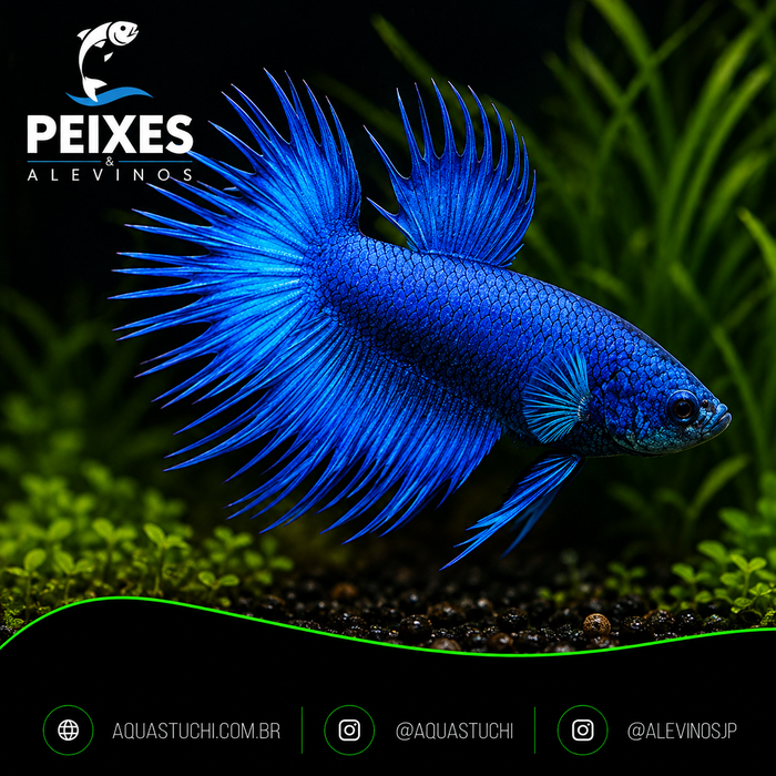 Betta Fêmea Crowntail 2-4cm