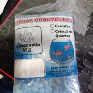 Cascalho Azul Claro 1kg