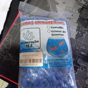 Cascalho Azul Escuro 1kg