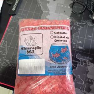 Cascalho Vermelho 1kg