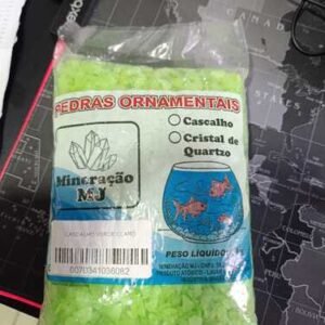 Cascalho Verde Claro 1kg