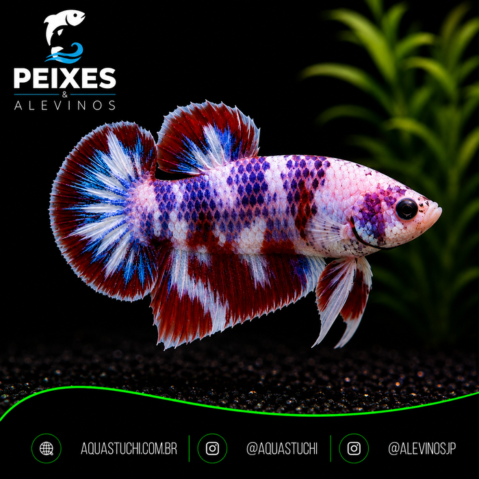 Betta Macho Plakat Palhaço 3-6cm