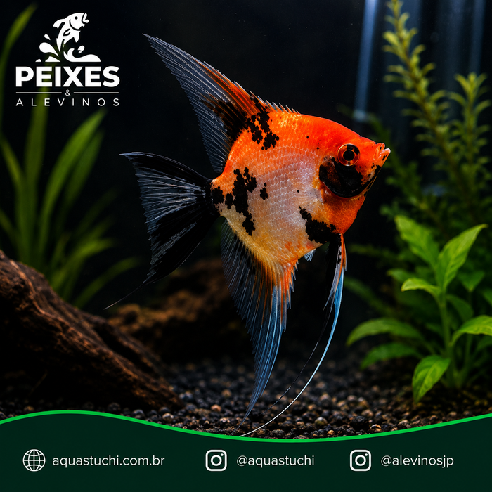 Acara Bandeira Red Koi 3-4cm