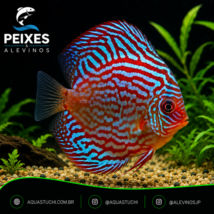 Acara Disco Red Turquesa 6-9cm