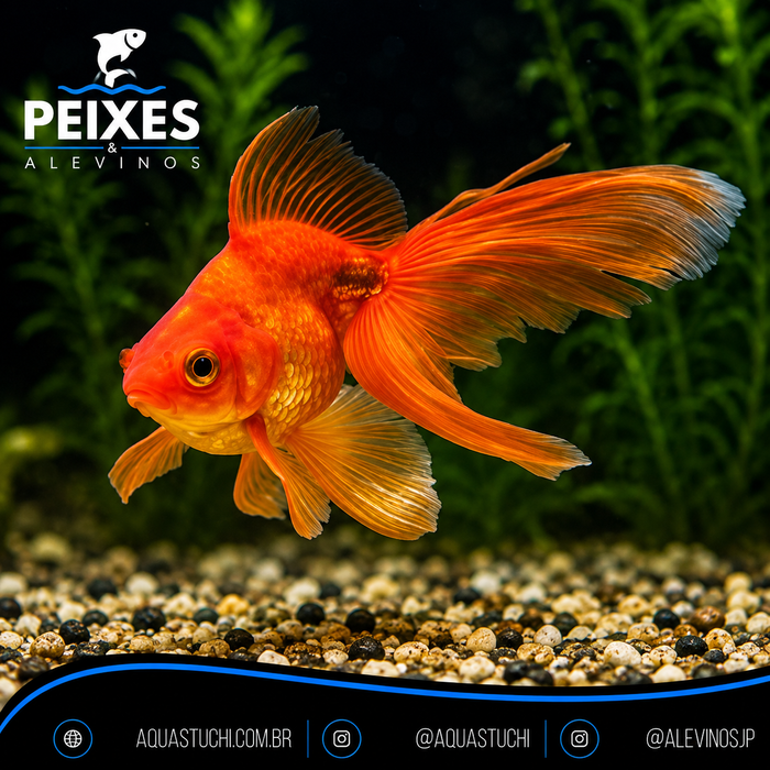 Kinguio Vermelho 3 Caudas 3-6cm