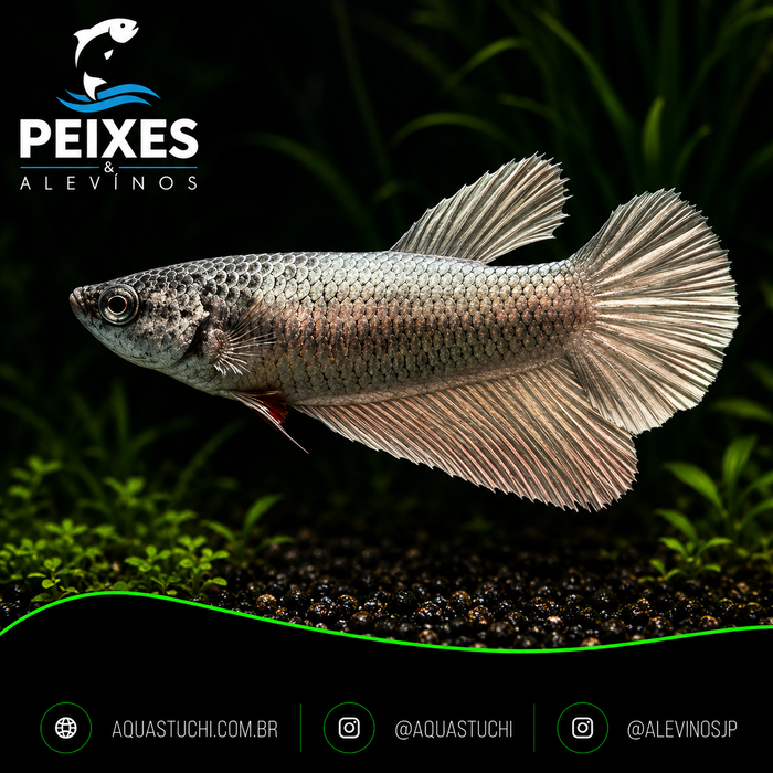 Betta Fêmea Splendens Copper 2-4cm