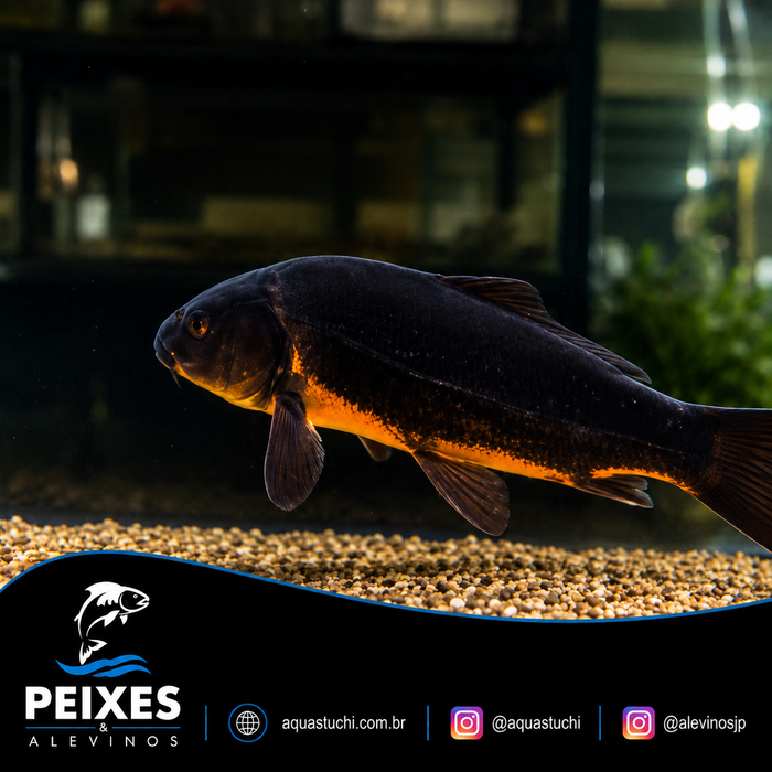 Carpa Karasugoi Preta 9-12cm