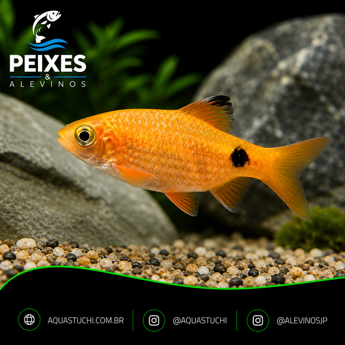 Barbo Conchônio Amarelo 2-4cm