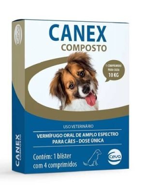 Canex Composto 4 comprimidos