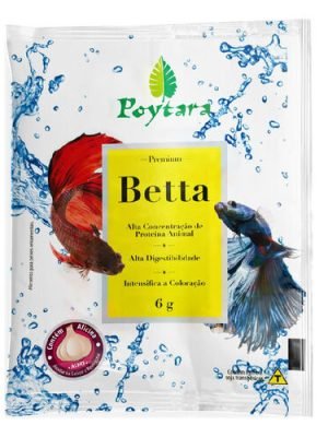 Ração Poytara Betta 6g