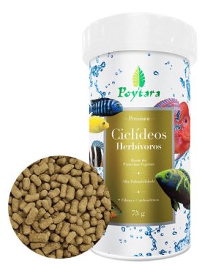 Poytara Ciclídeos Herbívoros 75g