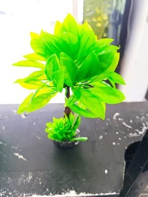 Decoração Arvore com capim 13x23cm bbb pet