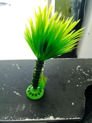 Decoração Coqueiro com Capim de 9x7cm bbb pet