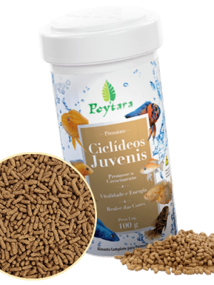 Poytara Ciclídeos Juvenis 100g