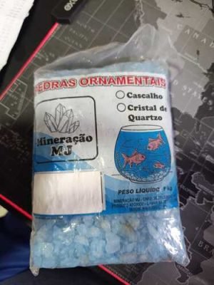 Cascalho Azul Claro 1kg