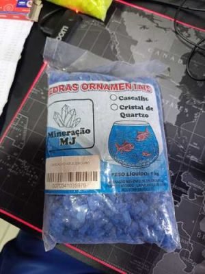 Cascalho Azul Escuro 1kg