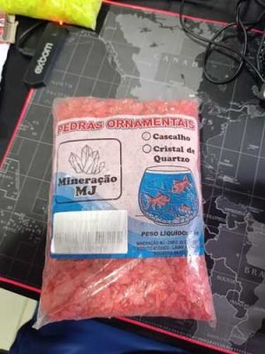 Cascalho Vermelho 1kg
