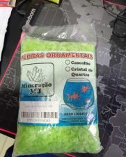 Cascalho Verde Claro 1kg