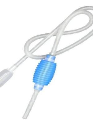 Sifão Aspirador P/ Limpeza E Tpa Aquários C/ Bomba Sucção