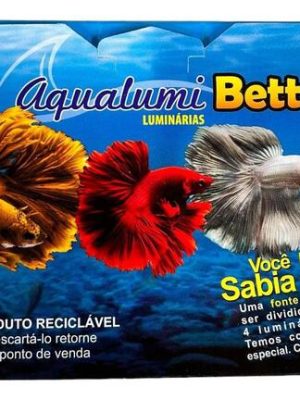 Luminária Led Para Aquários E Betta Aqualumi - Bivolt