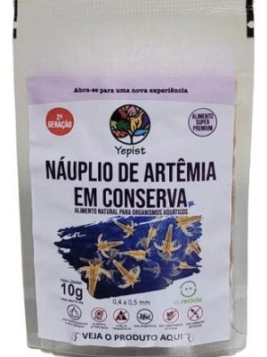 Náuplio de Artêmia em Conserva 10g