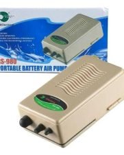 Compressor De Ar A Pilha Rs-980 Rs C/mangueira Pedra Porosa