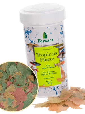 Poytara Tropicais Flocos 30g